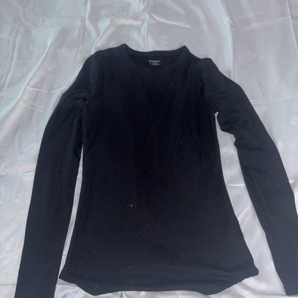 Black Long Sleeve Women's Top